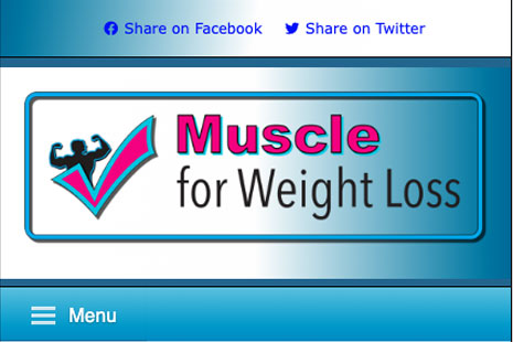 Thumbnail of our Affiliate website: Muscle for Weight Loss